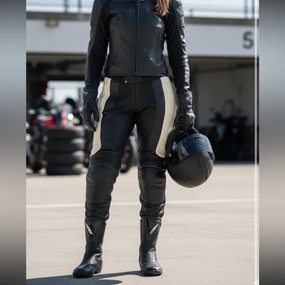 HEIN GERICKE Women's Size 10 Safe Hiprotect Motorcycle Riding Pants  like new